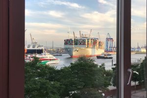 Panorama Lounge Hamburg mit Elbblick!